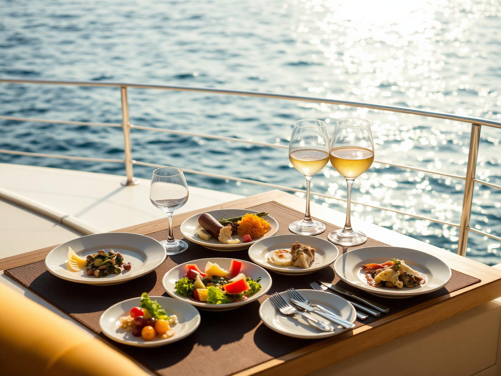 Pranzo in Barca